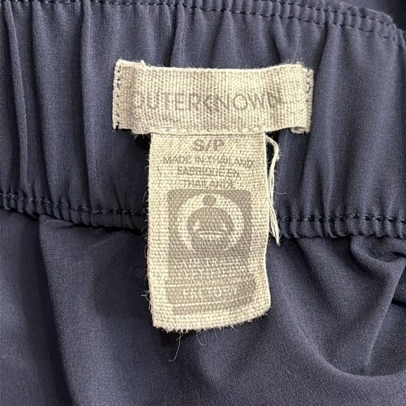 Outerknown Active Navy Blue Microfiber Jogger Small - Picture 10 of 12